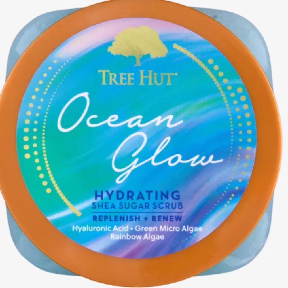 NEW -  Tree Hut Shea -  Ocean Glow Hydrating Sugar Scrub